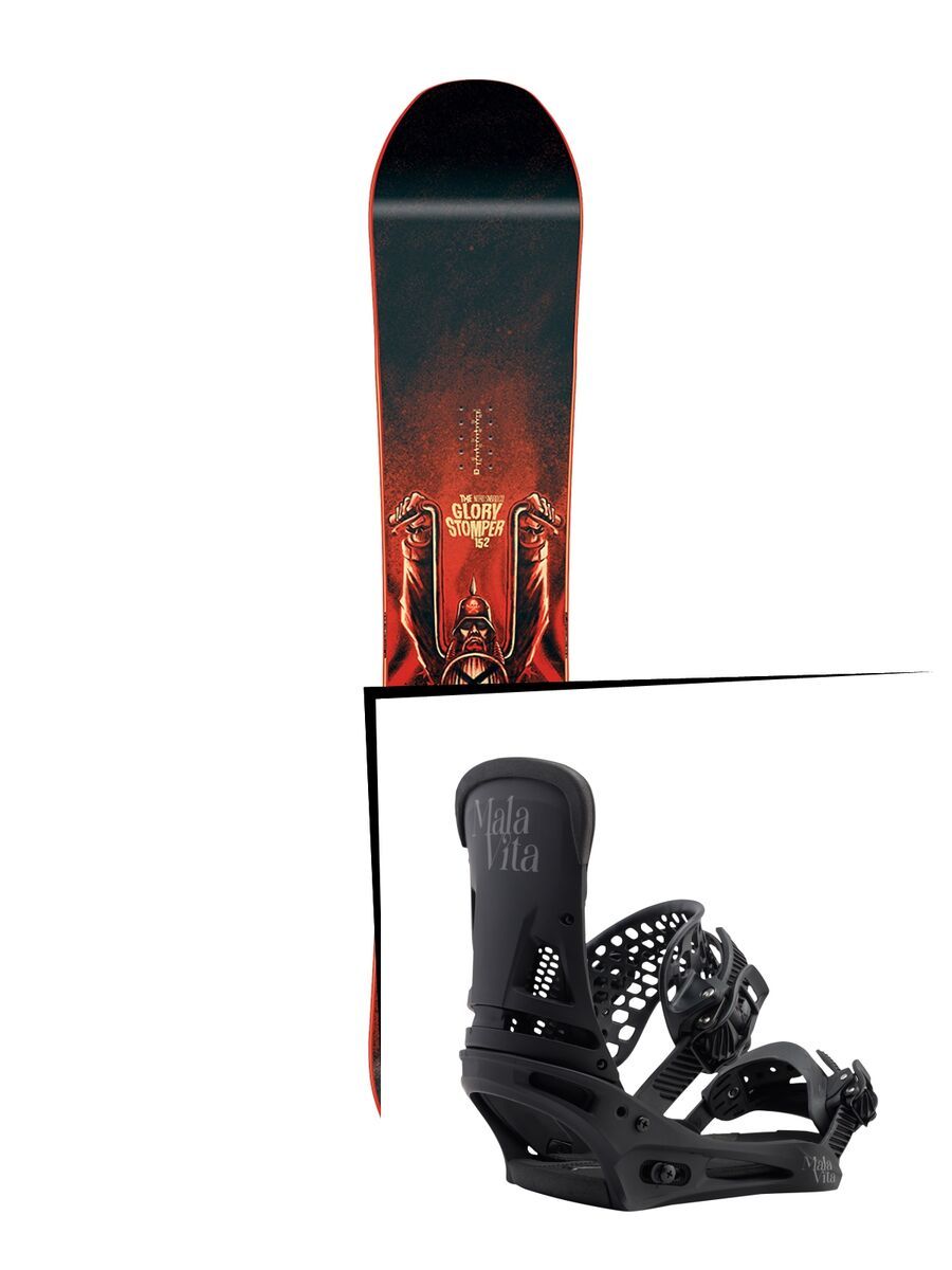 Set: Nitro Glory Stomper 2017 + Burton Malavita (1712843S) - Bild 1