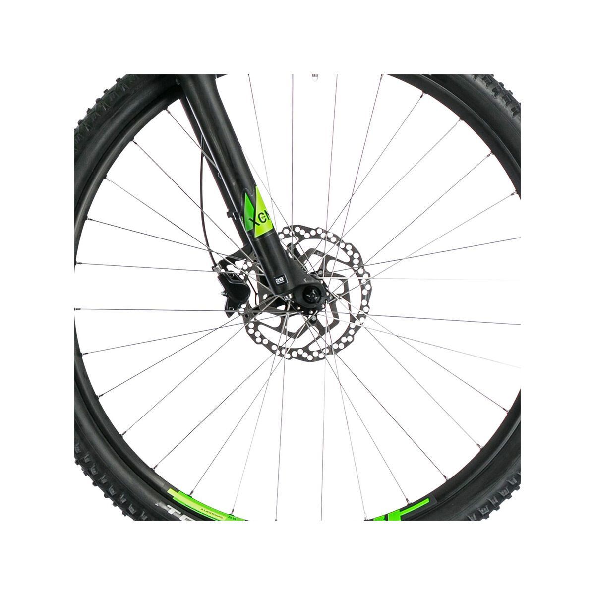 Cube Acid Hybrid ONE 400 29 Trapeze, green´n´black - Bild 3