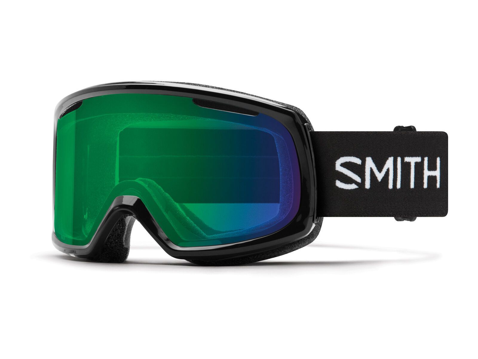 Smith Riot inkl. WS, black/Lens: chromapop everyday green mirror - Bild 1