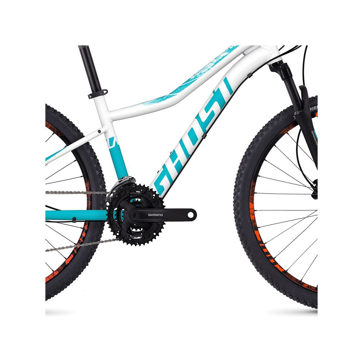 Ghost Lanao 2.7 AL, star white/electric blue/neon orange - Bild 3