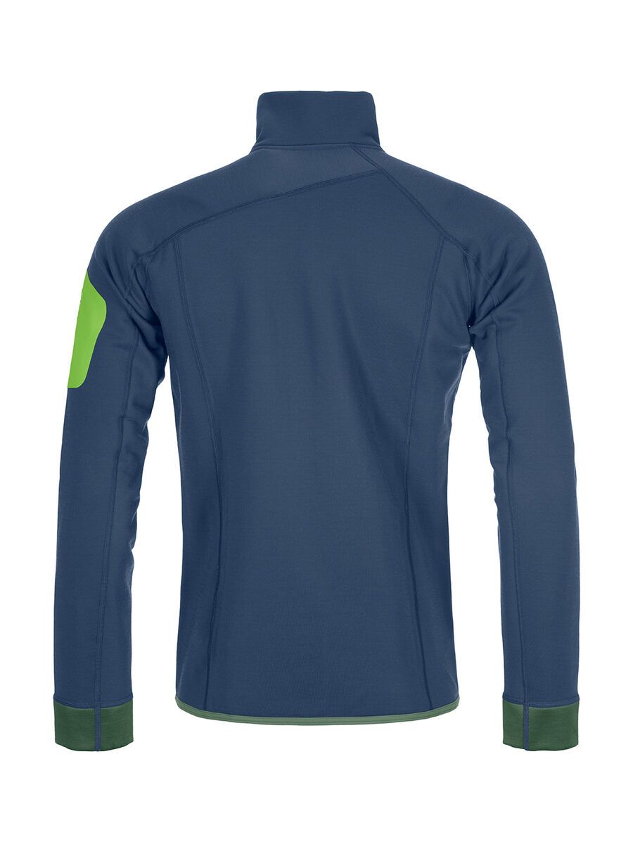 Ortovox Merino Fleece Plus Jacket M, night blue - Bild 2