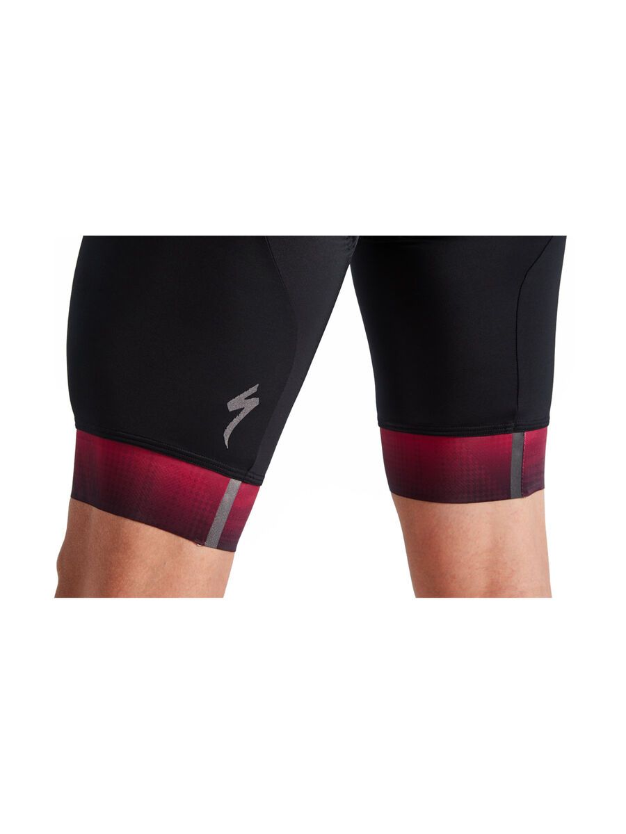 Specialized SL Bib Short, black/ruby wine - Bild 6
