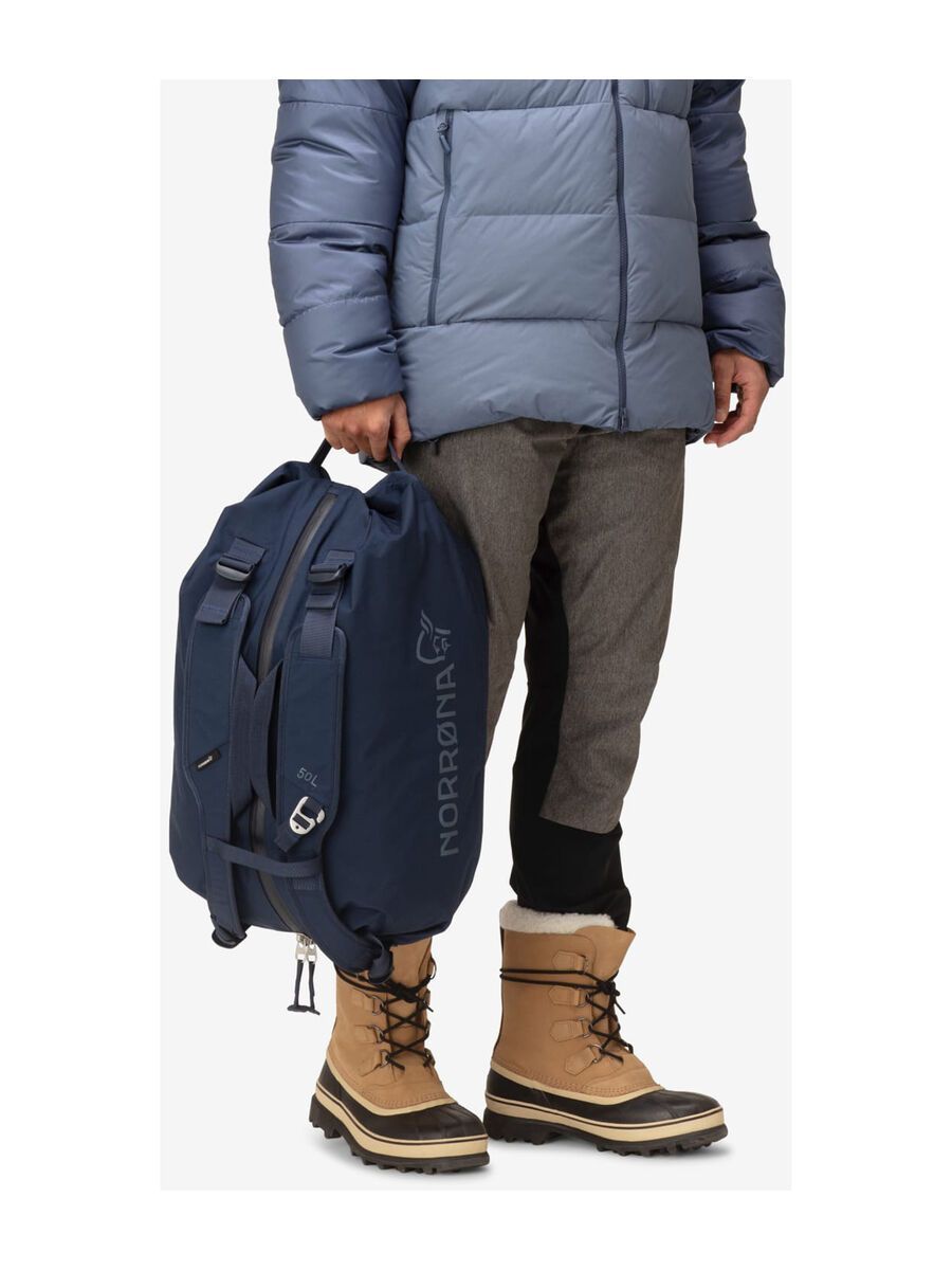 Norrona 50L Duffel bag, indigo night - Bild 1