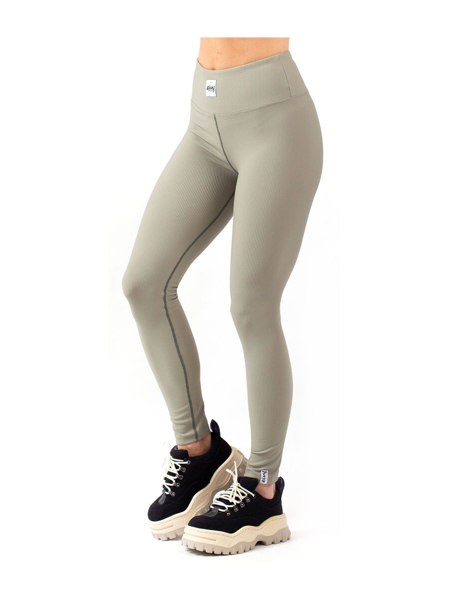 Eivy Icecold Rib Tights, faded oak - Bild 1