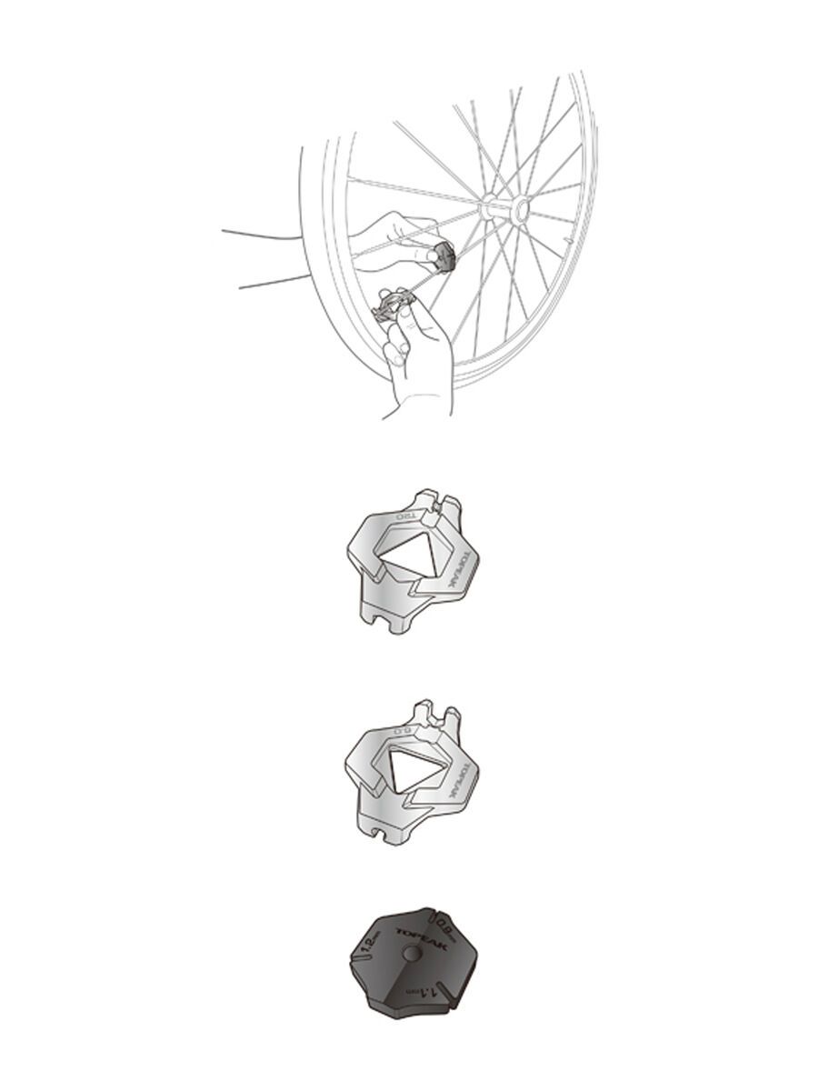 Topeak DuoSpoke Wrench DT/6.0mm - Speichenschlüssel - Bild 4