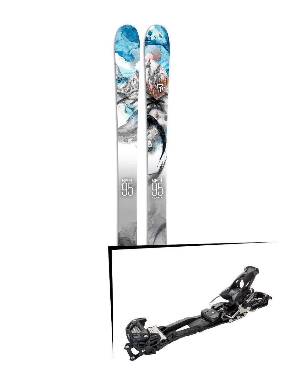 Set: Icelantic Nomad 2017 + Tyrolia Adrenalin 16 AT (2020401) - Bild 1