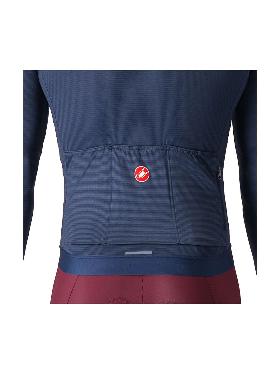 Castelli Espresso LS Jersey, belgian blue/silver moon - Bild 6