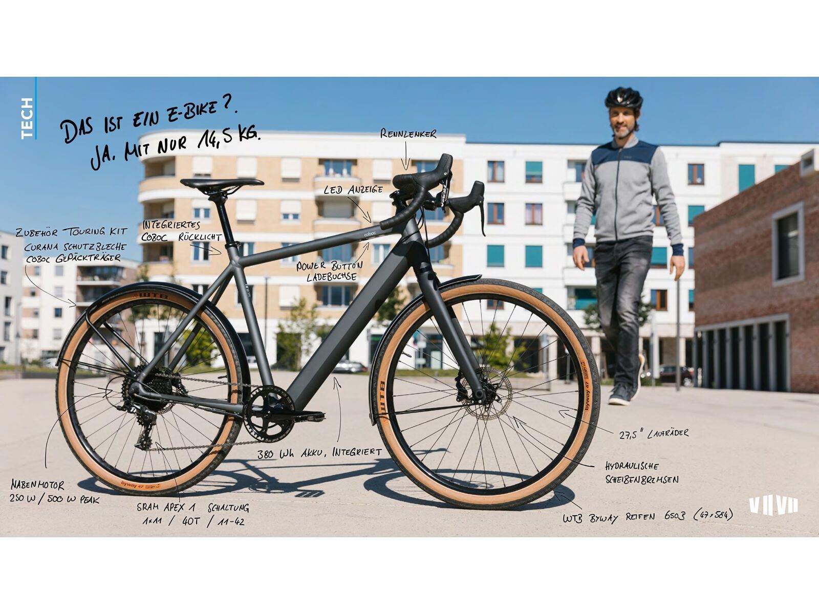 Coboc Torino, giro grey/atlas black - Bild 6