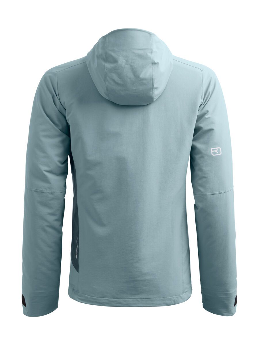 Ortovox Merino Shield Tec Seceda Softshell Jacket W, glacier grey - Bild 2