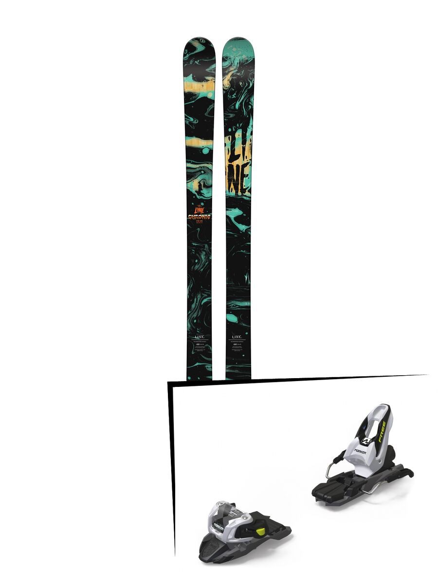 Set: Line Chronic 2018 + Marker Free Ten black/white - Bild 1