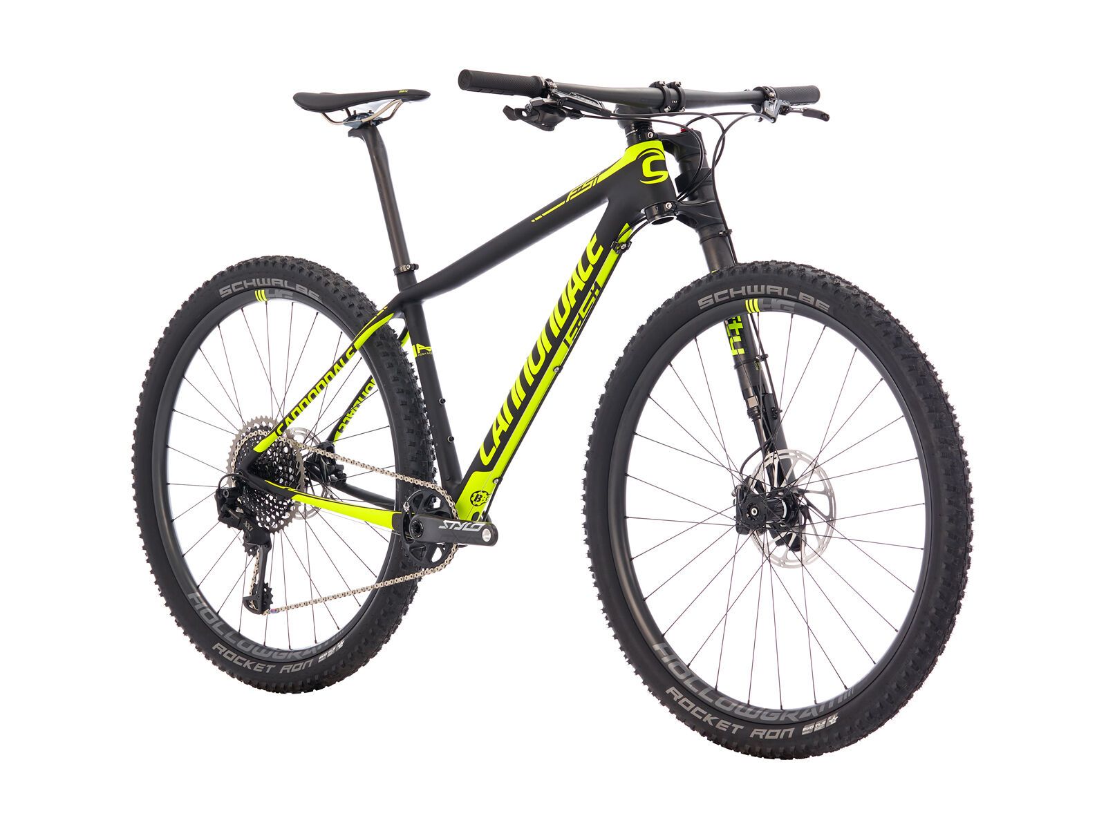 Cannondale F-Si Hi-Mod 1 29, jet black w/ volt - satin (BBQ) - Bild 2