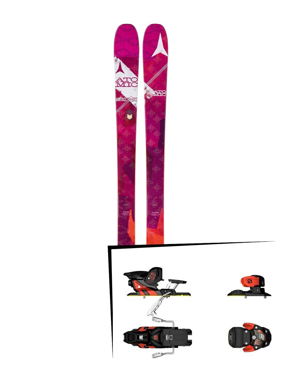 Atomic Set: Vantage 85 W 2016 + Salomon Warden MNC 13 - Bild 1