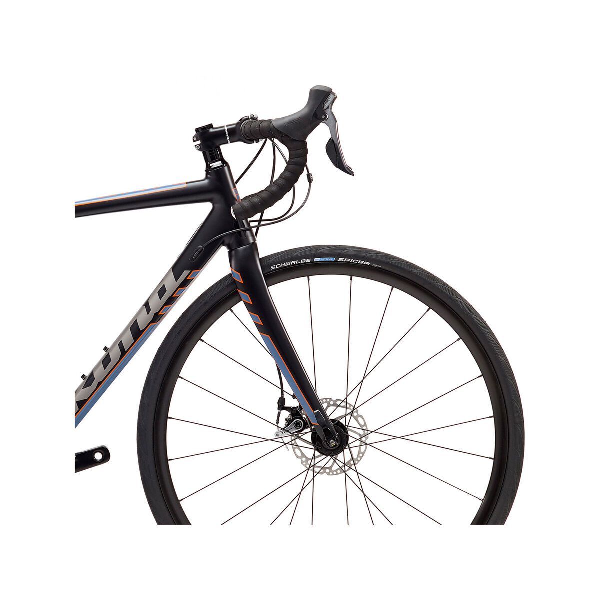 Kona Esatto Disc, matt black/silver/blue/orange - Bild 5