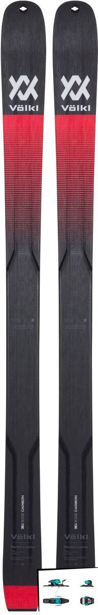 Set: Völkl V-Werks Mantra 2019 + Salomon Warden 11 turquoise/black - Bild 1