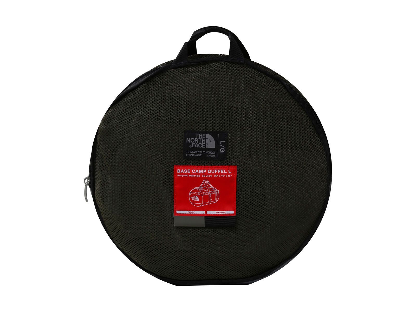 The North Face Base Camp Duffel - L, new taupe green/tnf bla - Bild 4
