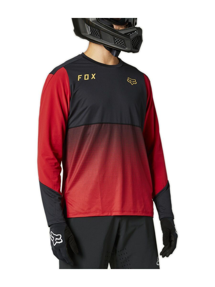 Fox Flexair LS Jersey, chili - Bild 1