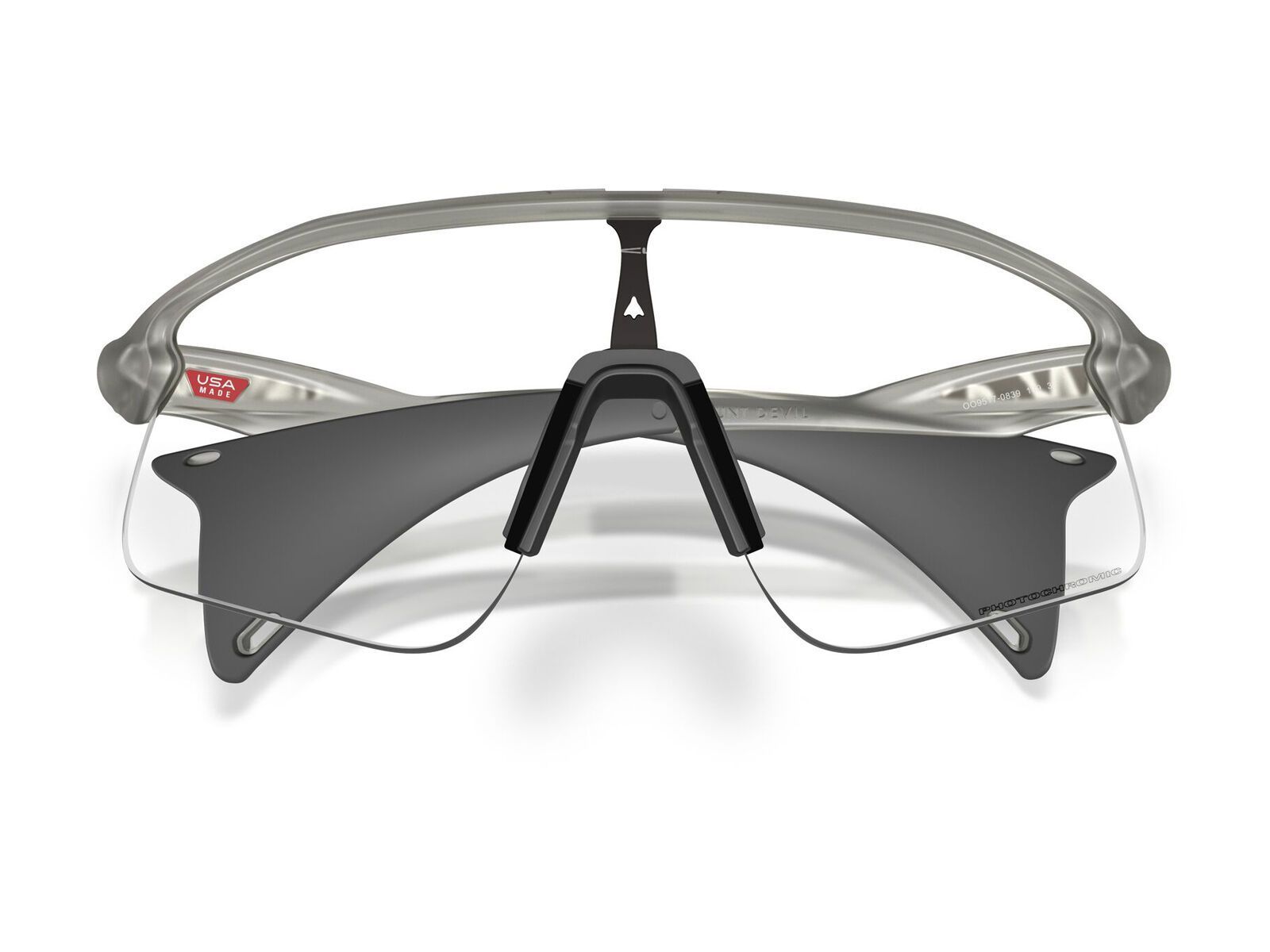 Oakley Stunt Devil, Clear To Black Iridium Photochromic / grey ink - Bild 9