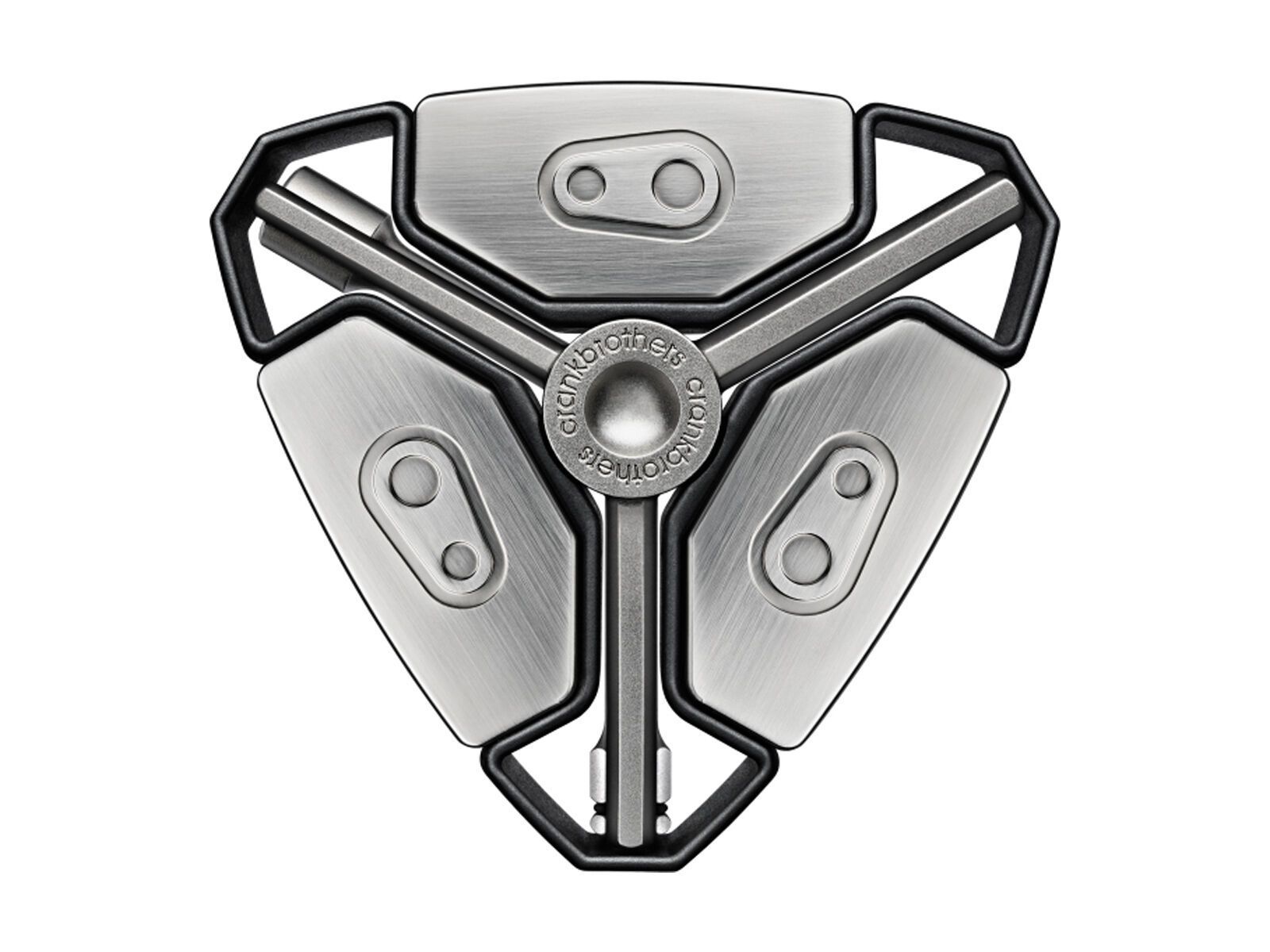 Crankbrothers Y12, silber - Bild 1