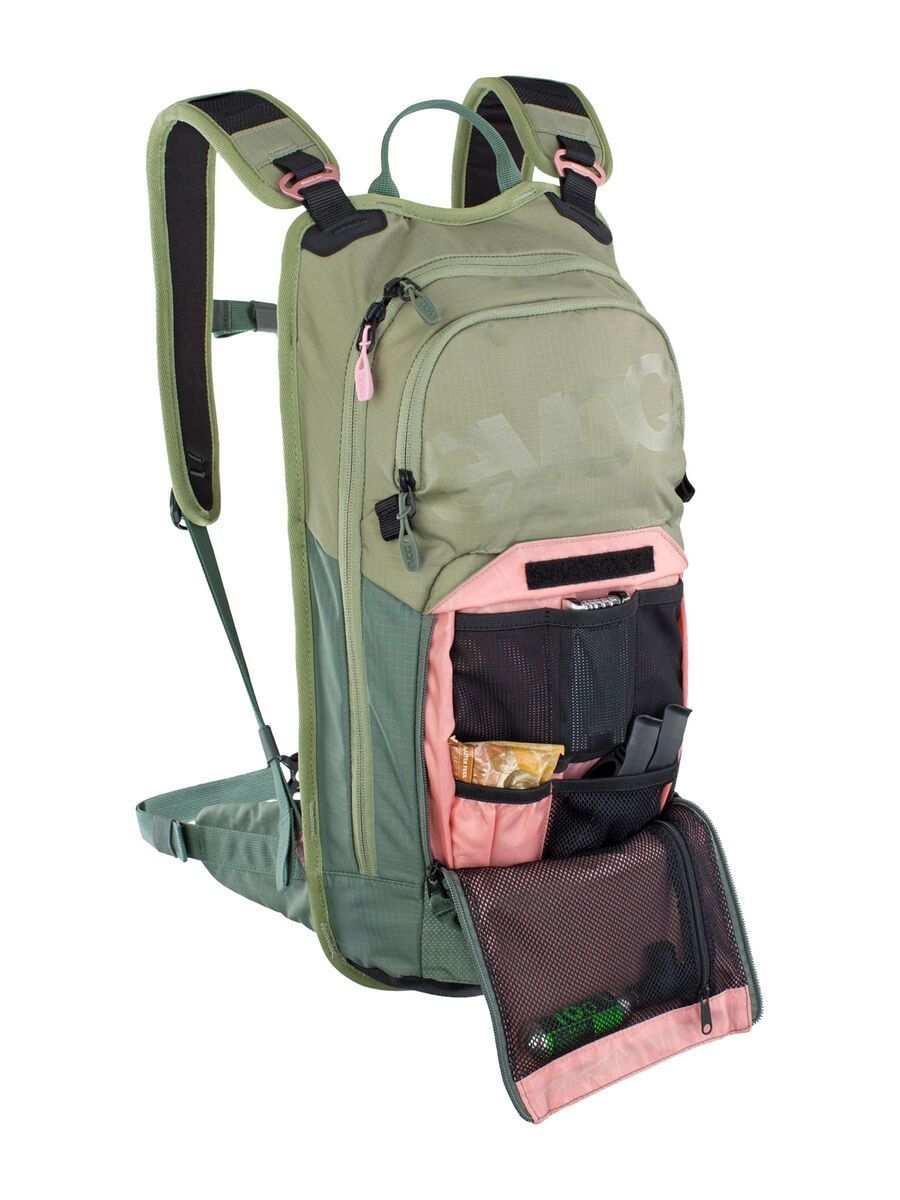Evoc Stage 6 + Hydration Bladder 2, light olive - olive - Bild 3