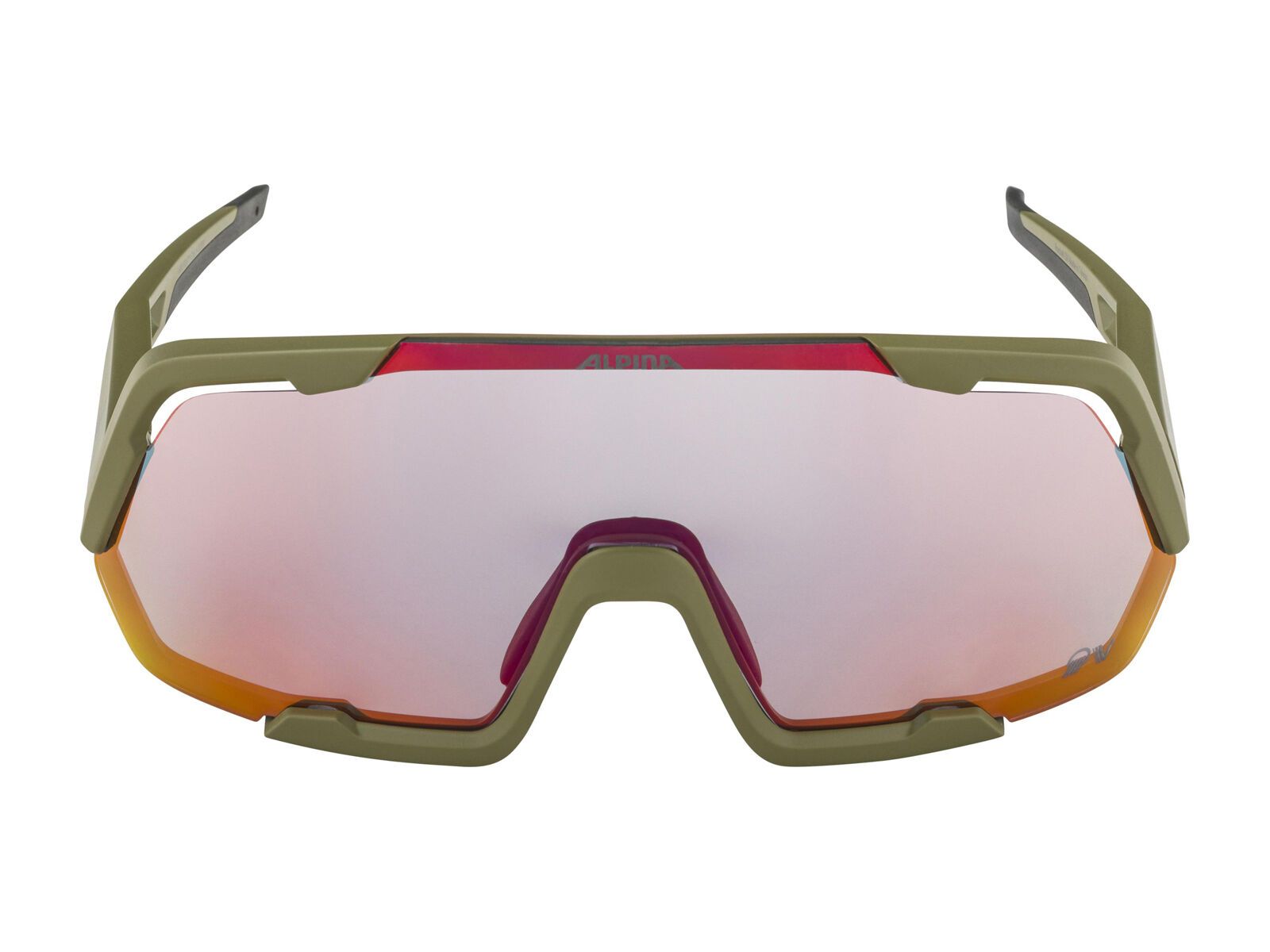 Alpina Rocket QV, QuattroVarioflex Mirror Rainbow / olive matt - Bild 3