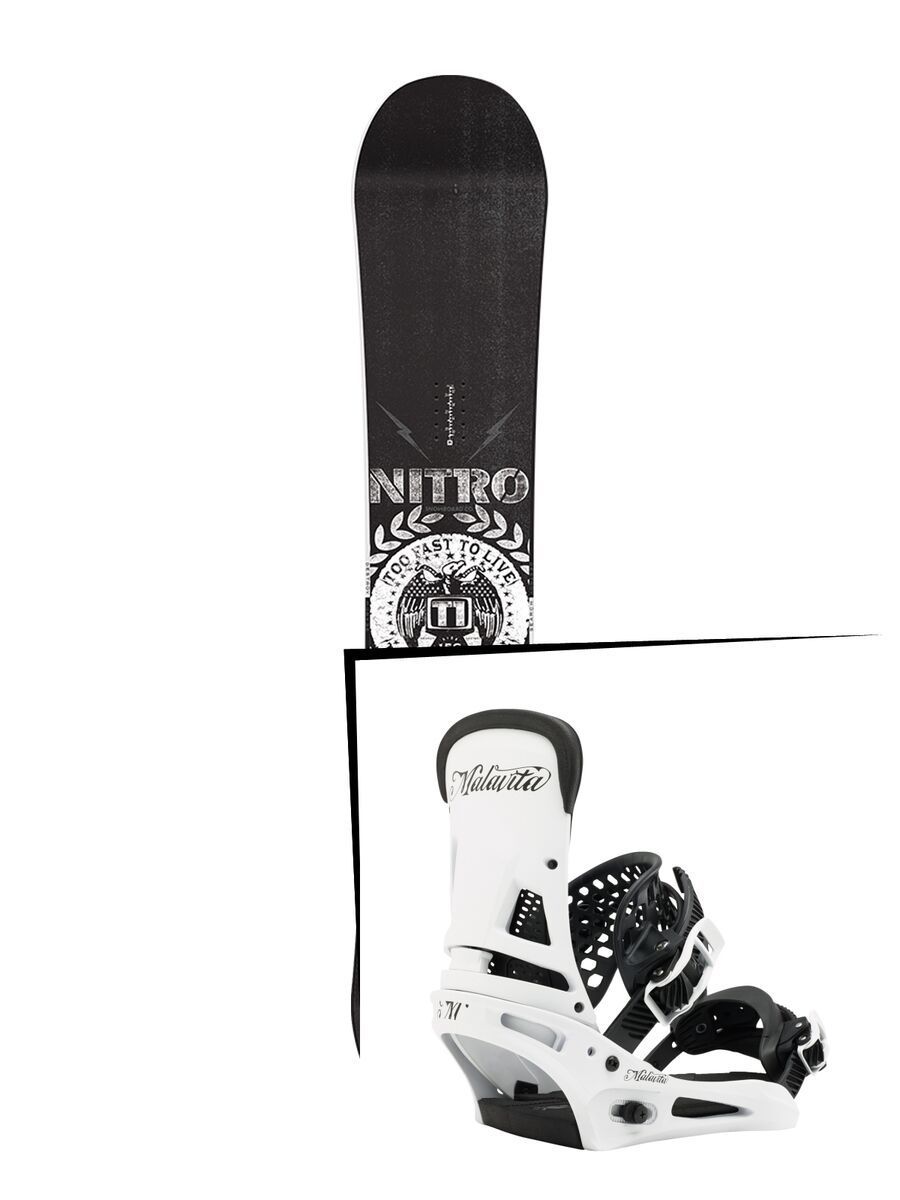 Nitro Set: T1 2016 + Burton Malavita - Bild 1