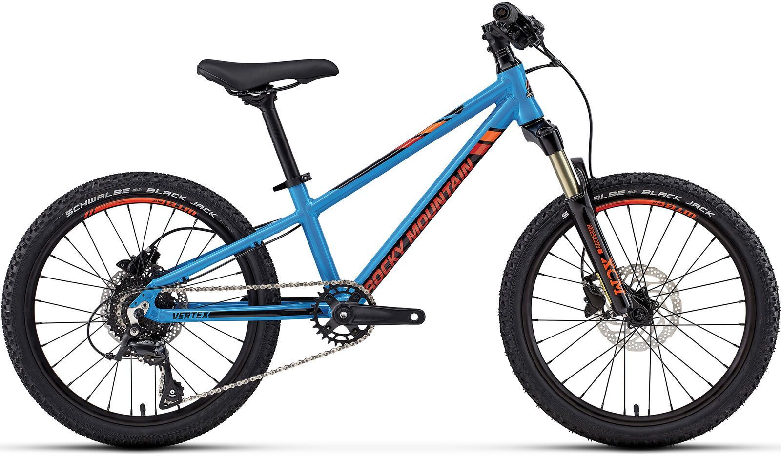 Rocky Mountain Vertex 20, blue monday/black/california sunset/orange crush - Bild 1