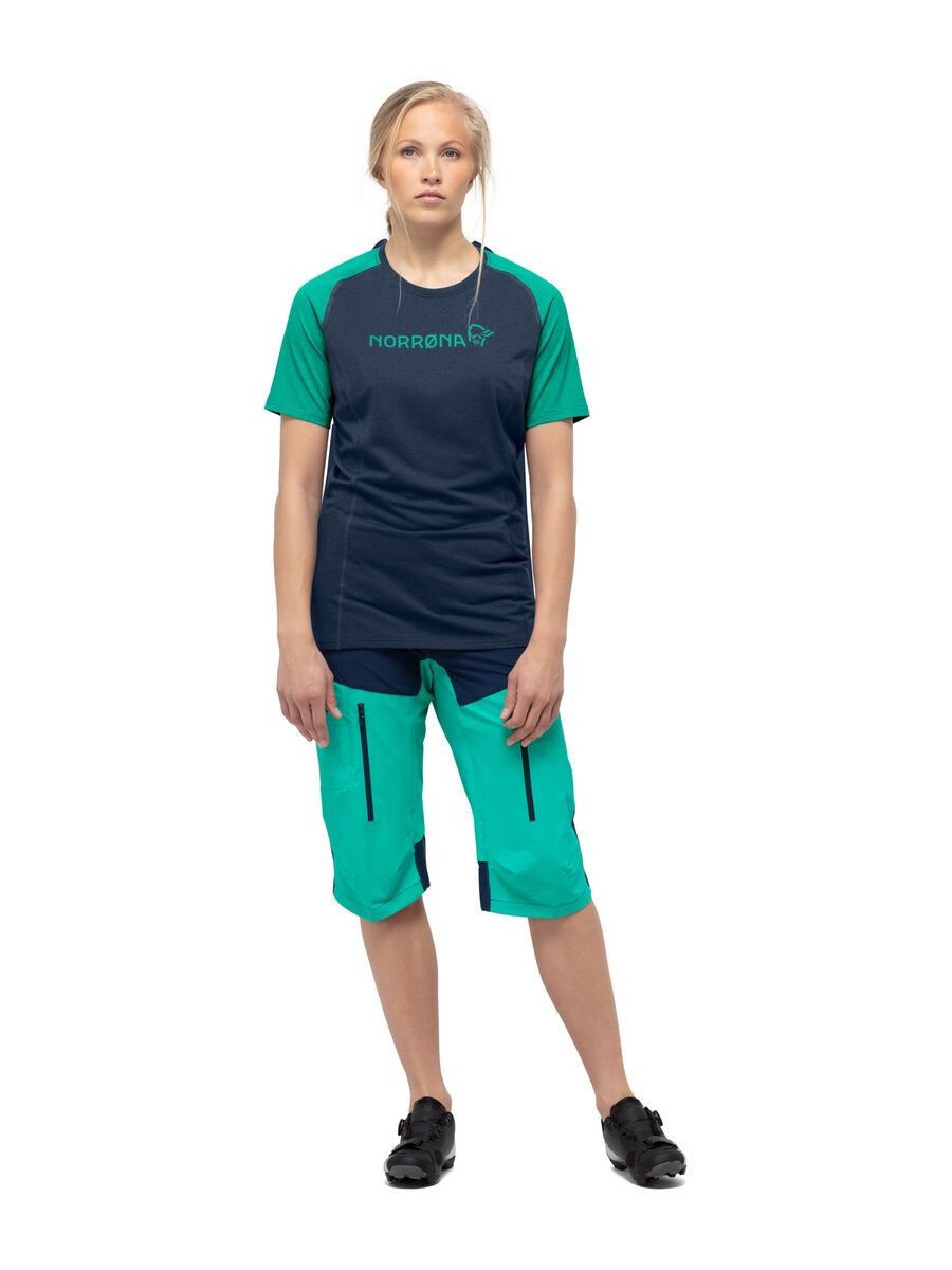 Norrona fjørå equaliser lightweight T-Shirt W's, arcadia/indigo night - Bild 3