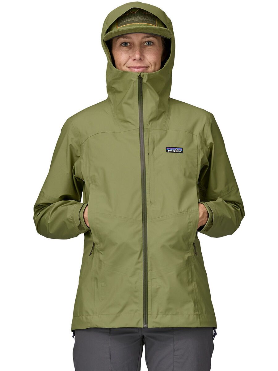 Patagonia Women's Boulder Fork Rain Jacket, buckhorn green - Bild 3