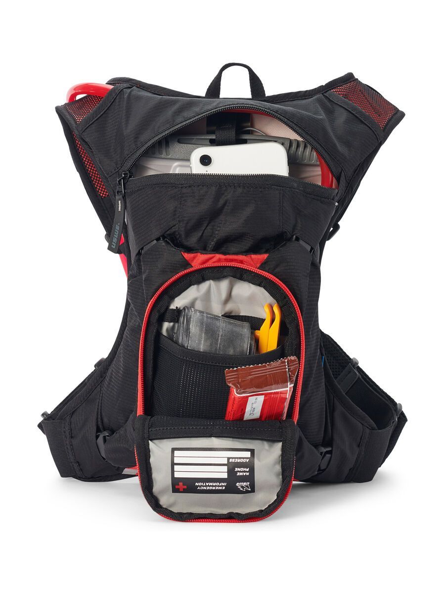 USWE MTB Hydro 3 L Hydration Pack, red - Bild 3