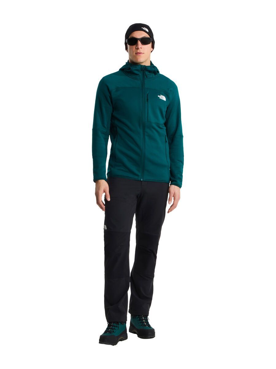 The North Face M Polartec Power Stretch Meteora Hoodie, pacific teal - Bild 6