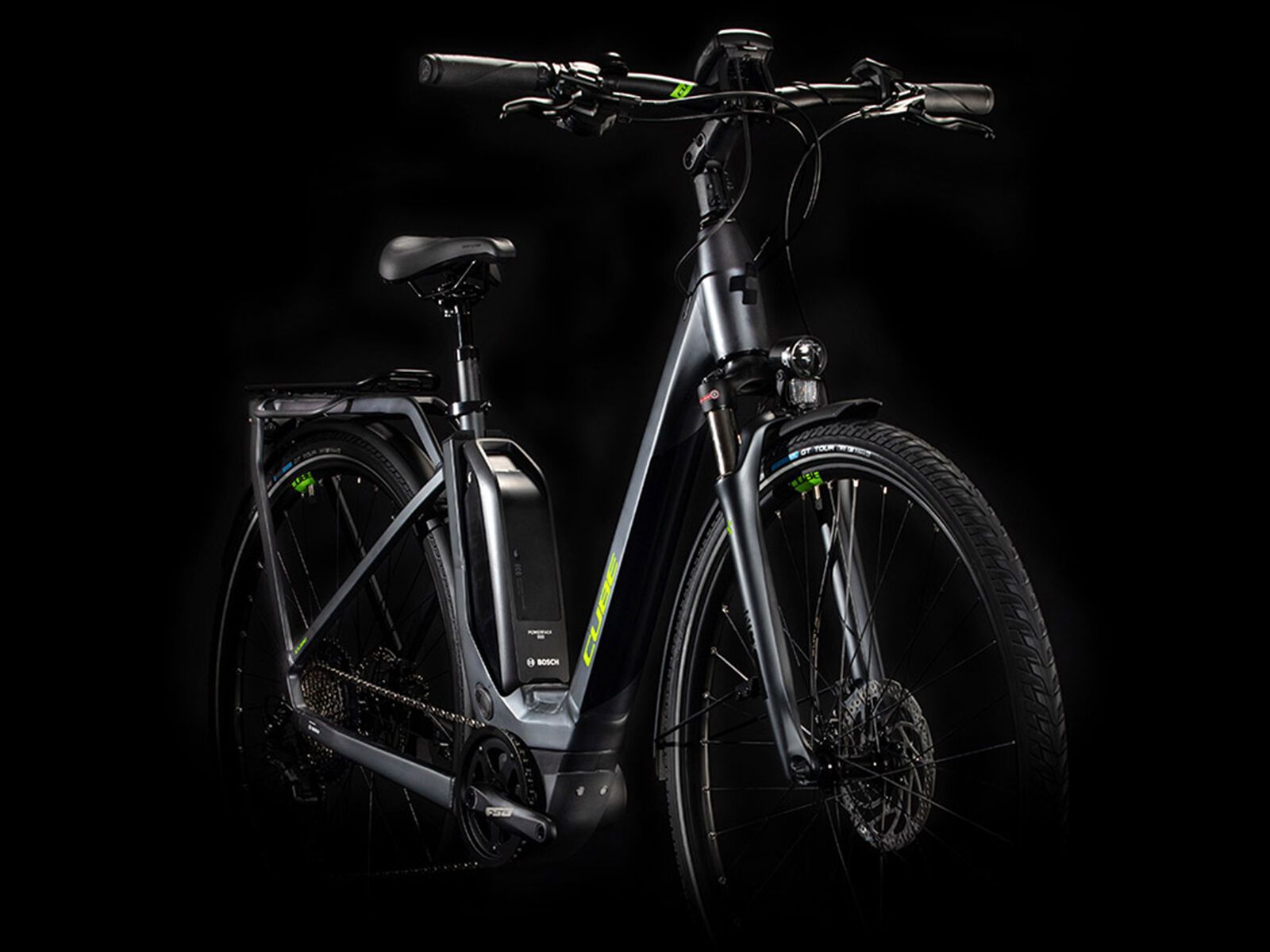 Cube Touring Hybrid EXC Easy Entry, iridium´n´green - Bild 2