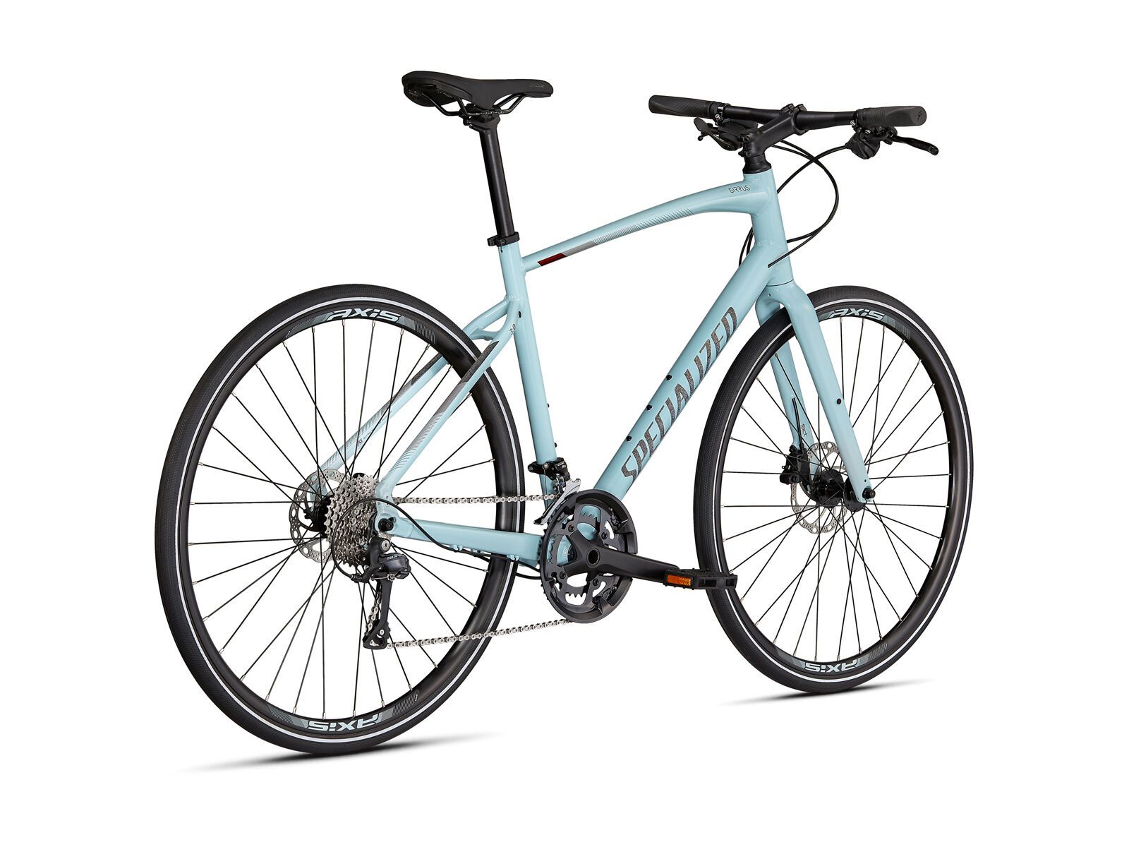 Specialized Sirrus 3.0, gloss summer blue/metallic crimson/black reflective - Bild 3