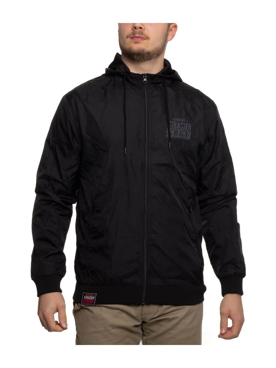 BIKER-BOARDER Strassenschlacht Windbreaker, schwarz - Bild 1