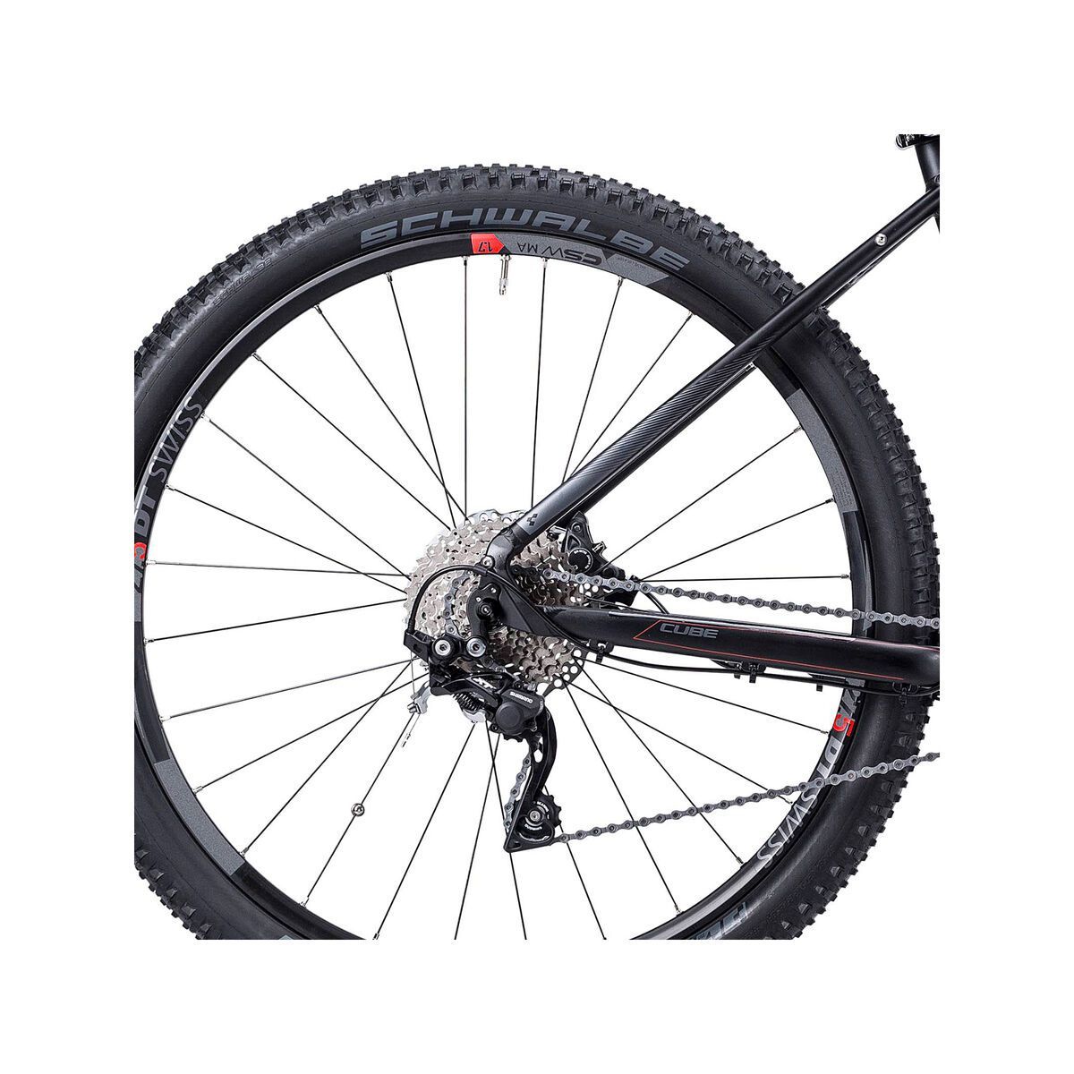 Cube Reaction Hybrid HPA SL 27.5, black anodized - Bild 4