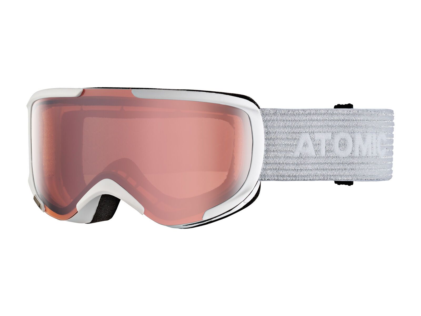 Atomic Savor S, white/Lens: silver flash - Bild 1