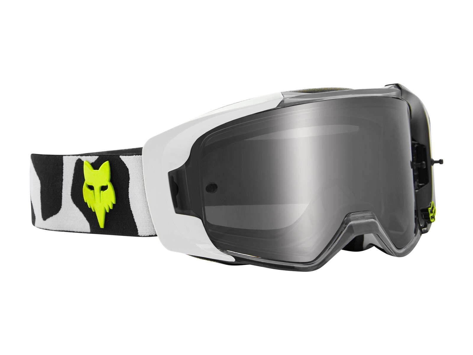 Fox Vue Psycosis Goggle Spark, black/white/Lens: spark mirror injected - Bild 2