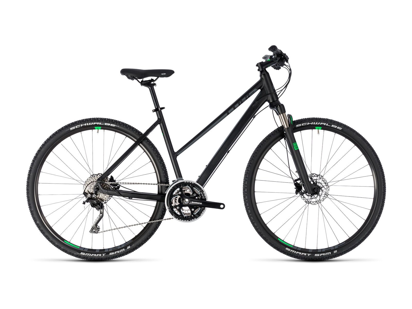 Cube Cross Trapeze, black´n´green - Bild 1