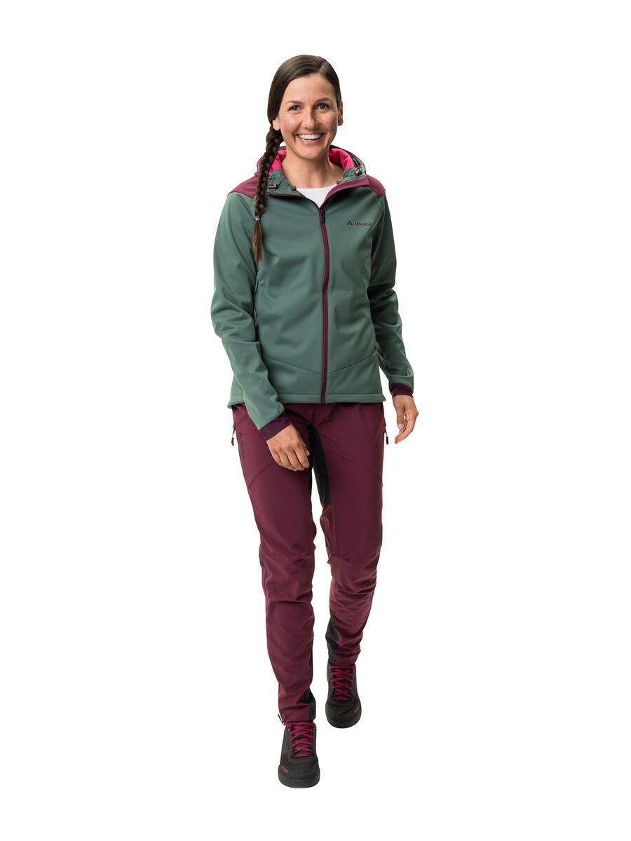 Vaude Women's Qimsa Softshell Jacket, dusty forest - Bild 4