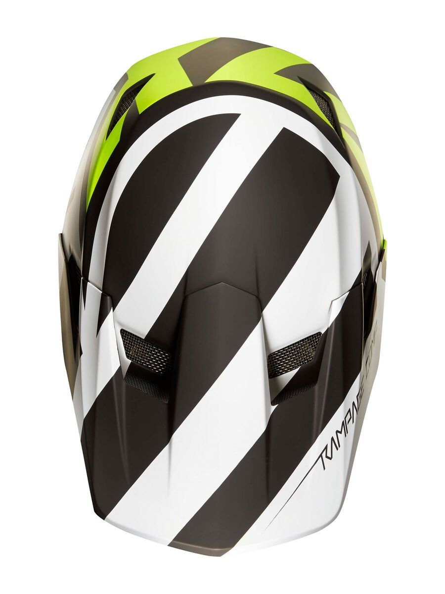 Fox Rampage Comp Creo Helmet, white/yellow - Bild 3