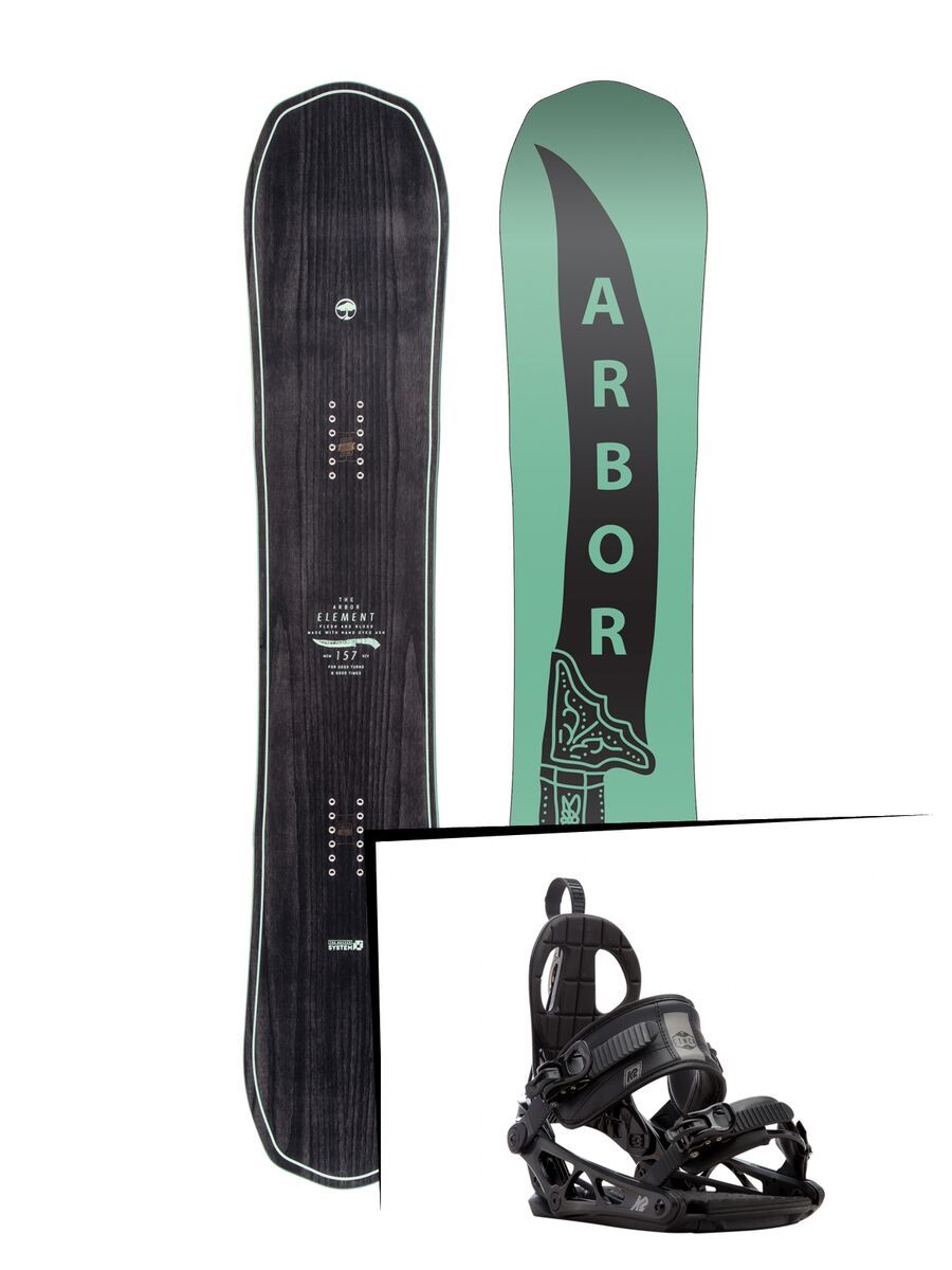 Set: Arbor Element 2017 + K2 Cinch CTC (1728774S) - Bild 1