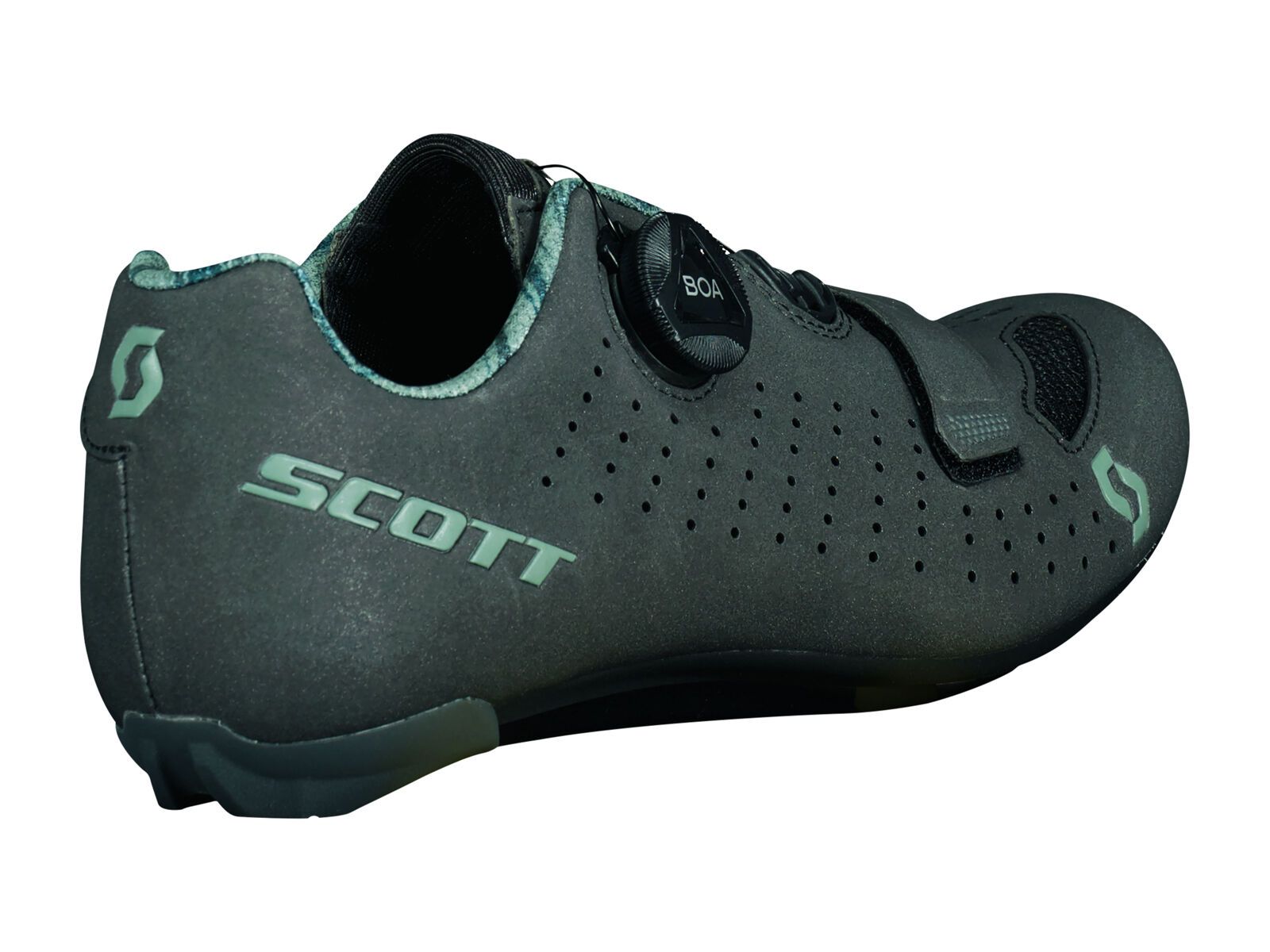 Scott Road Comp Boa W's Shoe, dark grey/light green - Bild 2
