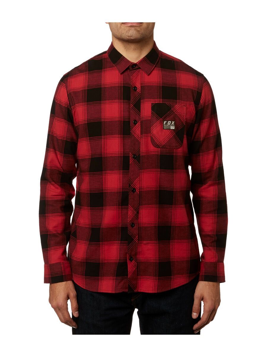 Fox Longview LTWT Flannel, rio red - Bild 3