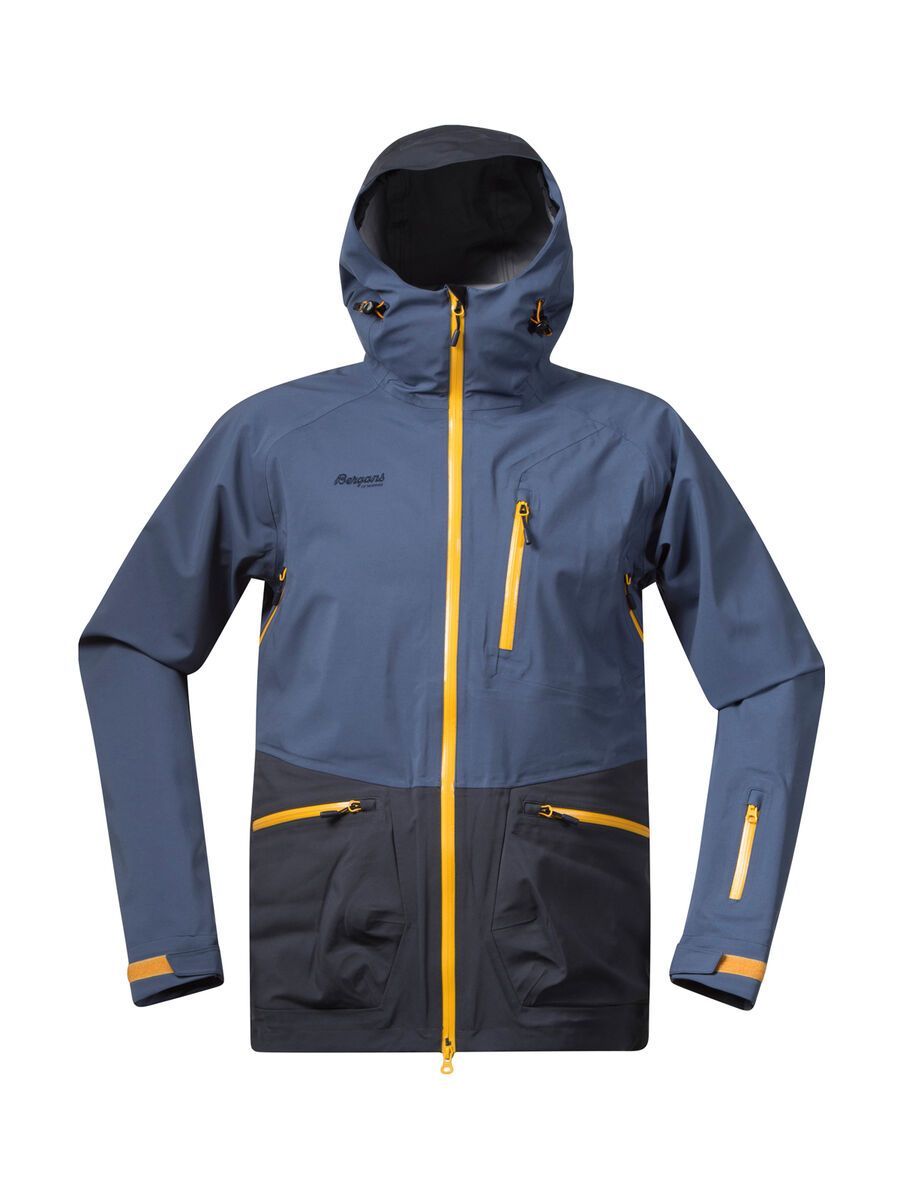 Bergans Myrkdalen Jacket, dusty blue / night blue / desert sun - Bild 1
