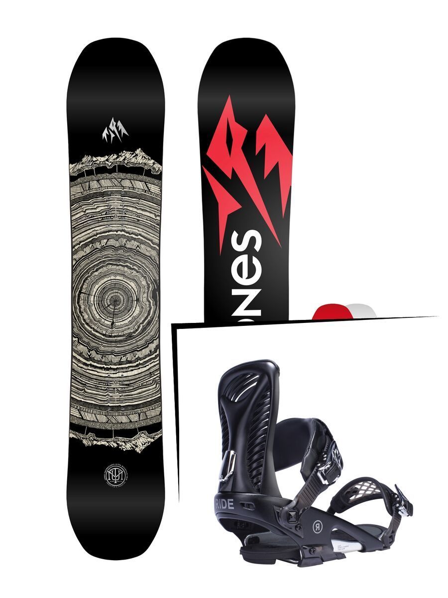 Set: Jones Ultra Mountain Twin 2017 + Ride Capo (1770112S) - Bild 1