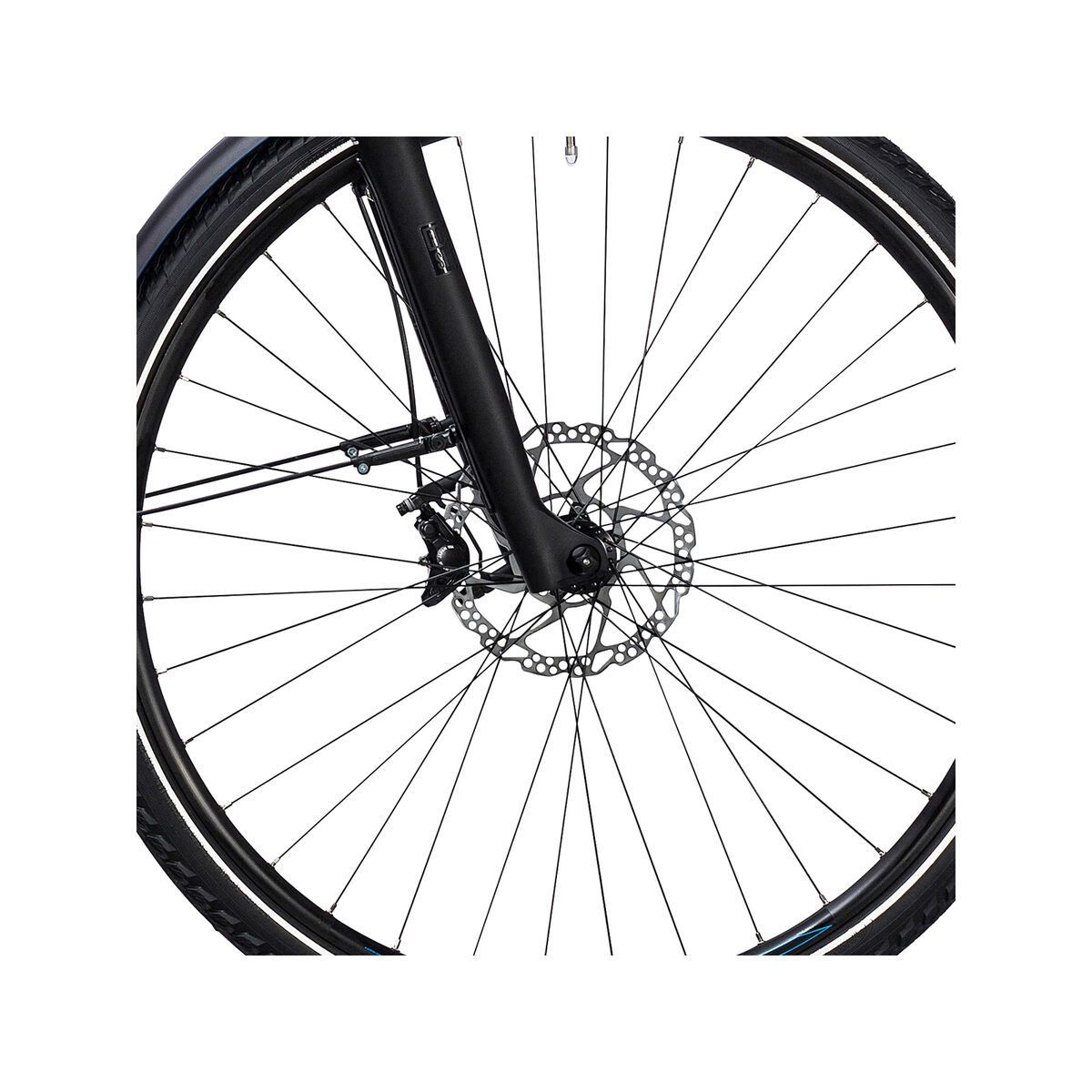 Cube Touring Hybrid SL 500 Easy Entry, black´n´flashblue - Bild 2