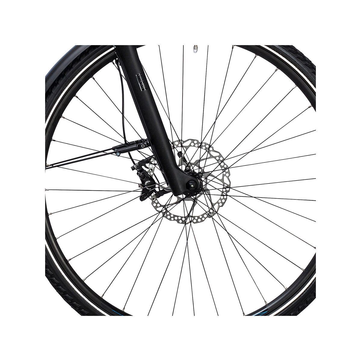 Cube Touring Hybrid SL 500 Trapeze, black´n´flashblue - Bild 2