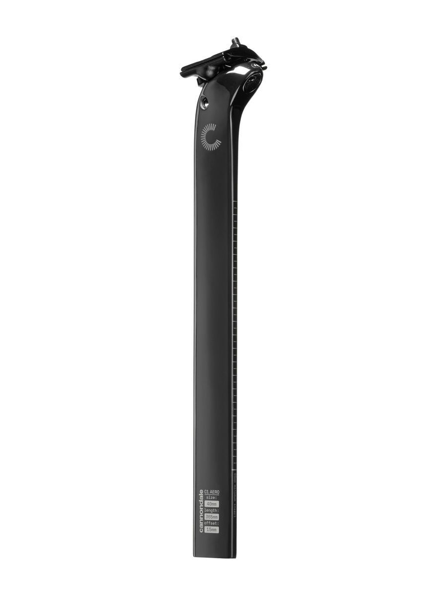 Cannondale C1 Aero 40 V2 Seatpost - 15 / 365 mm, black - Bild 2