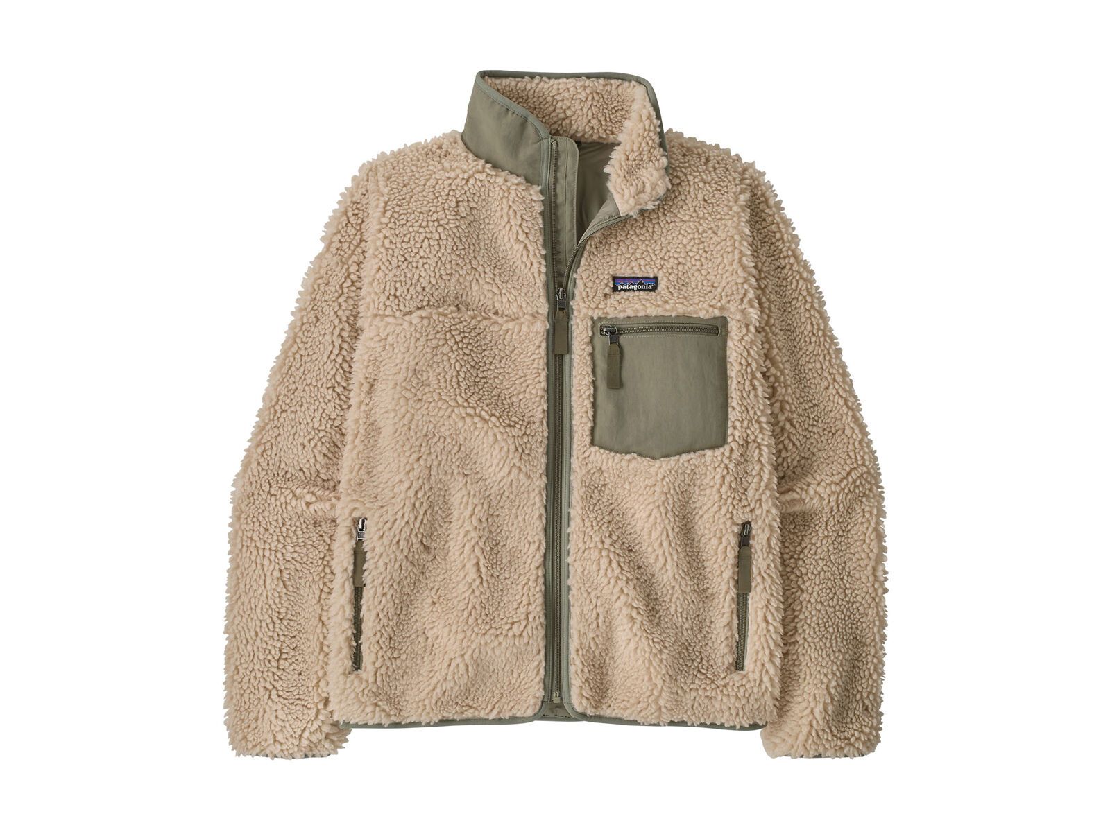 Patagonia Women's Classic Retro-X Jacket, dark natural w/river rock green - Bild 1