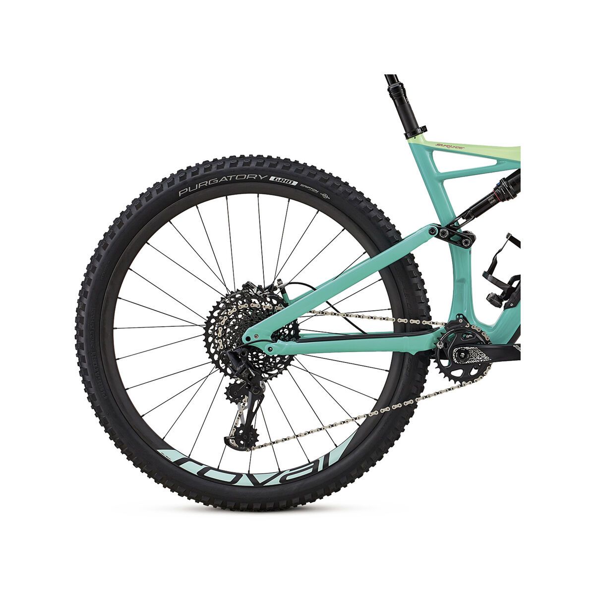 Specialized Stumpjumper FSR Expert Carbon 29/6Fattie, heritage gloss acid mint/acid kiwi/acid pink - Bild 6
