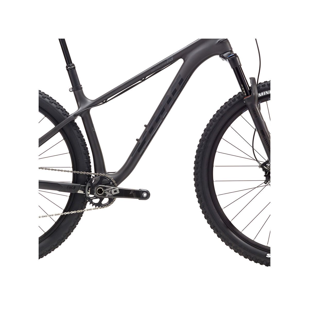 Kona Honzo CR Trail DL matt carbon black BIKER BOARDER.DE